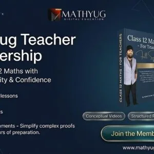 Teach class 12 maths with clarity