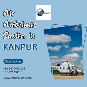 Air medical assistance in kanpur fast