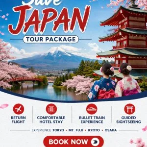 Save japan tour package book now 91 9090484850