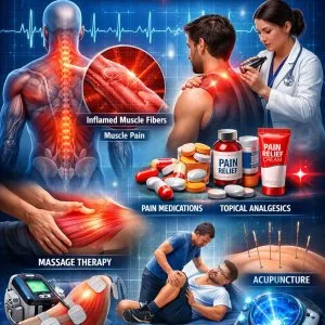 Muscle pain with expert myalgia treatment