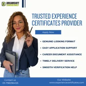 Experience certificates provider in chennai