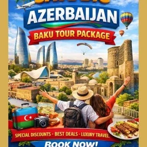 Save big azerbaijan baku tour package book 91 9090484850