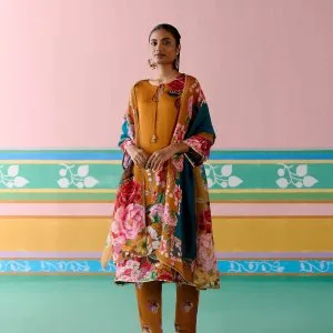 Shop floral kurta sets for summer label mogra