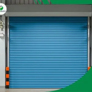 Galvanized rolling shutter for shops warehouses