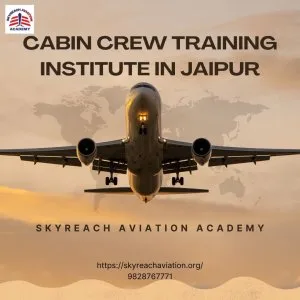Join the best cabin crew training institute in jaipur skyreach