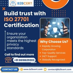 Iso 27701 certification in bangalore