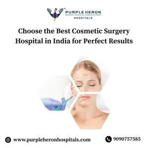 Choose the best cosmetic surgery hospital in india for perfect r