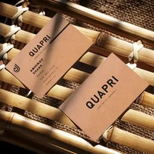 Ecofriendly business card
