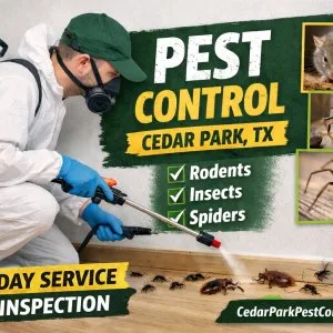 Pest control service in cedar park tx