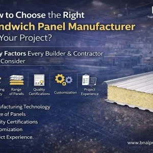 How to choose the right sandwich panel manufacturer for your pro