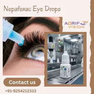 Nepafenac eye drops