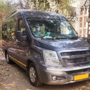 Urbania hire in delhi luxury travel vans comfort