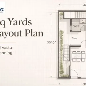 Modern 100 sq yards house layout plan for urban homes
