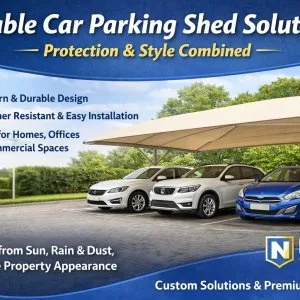 Durable car parking shed solutions protection style combined