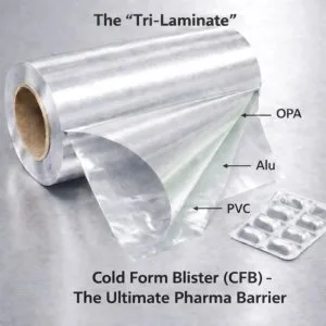 Cold Forming Blister Foil CFB AluAlu Manufacturer in Telangan