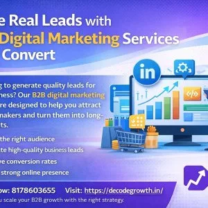 Get high quality leads with b2b digital marketing services in in