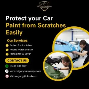 Paint protection film services in calgaryautowraps