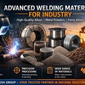 Quality welding materials contact jayesh group now