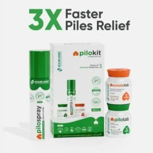 Complete 15 day piles treatment kit for daily comfort at home