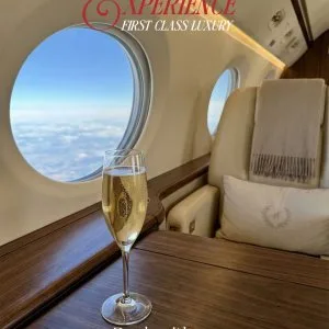 Affordable first class flight airfare