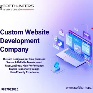 Custom website development company build fast secure scalab