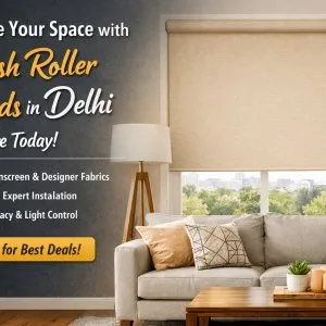 Upgrade your space with stylish roller blinds in delhi enquire