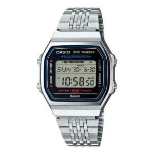 Casio silver watch stylish original watches for men women