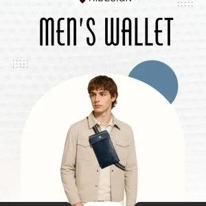 Mens Wallet Premium Leather Wallets for Men by Hidesign