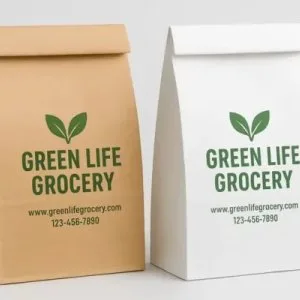 Paper pouch printing