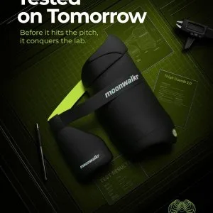 Lightweight thigh pad for cricket players pro fit