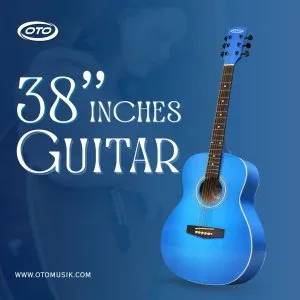 38inch guitar compact design with rich sound for beginners