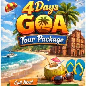 Call 91 9090484850 save big on 4 days goa tour package now