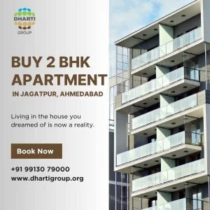 2 bhk apartments for sale in jagatpur ahmedabad dharti group
