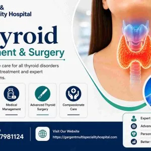 Thyroid treatment surgery in jaipur garg ent