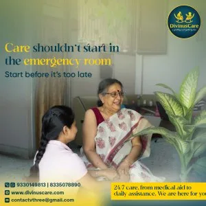 Compassionate elderly support services in kolkata divinus care