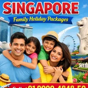 Discount singapore family holiday packages call 91 9090484850