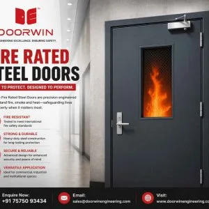 Best fire rated steel doors manufacturer in ahmedabad india d