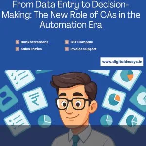 From data entry to decision making the new role of