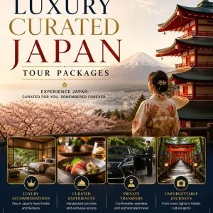 Luxury curated japan tour packages call 91 9090484850