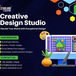 Top creative graphic design agency in ahmedabad starland it so