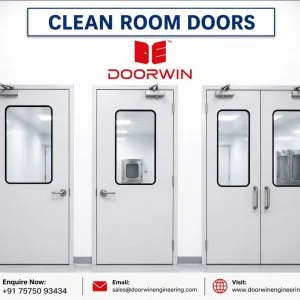 Best clean room doors manufacturer supplier in ahmedabad doo