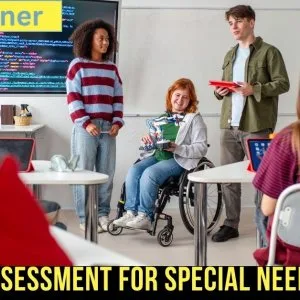 Structured online assessment for inclusive special education