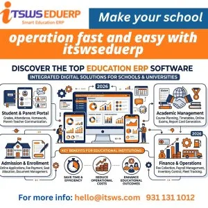 Smart on demand education erp software for digital learning mana