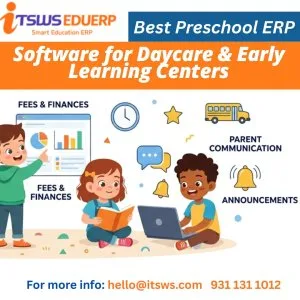 Allinone preschool erp software for modern preschools