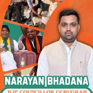 Narayan bhadana bjp councillor gurugram