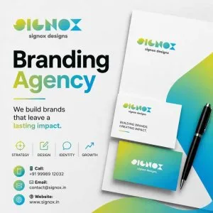 Top branding agency in ahmedabad for growing businesses signox