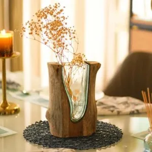 Stylish valley vase glass roots decor for timeless interiors