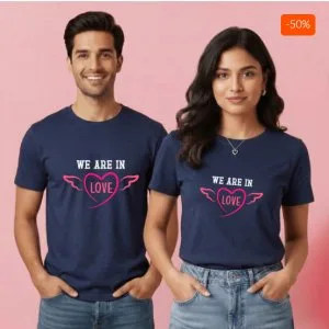 Designer couple t shirt at mematgo