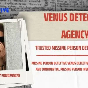 Missing person detective venus detective services