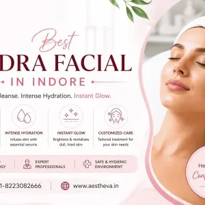 Best hydra facial in indore aestheva